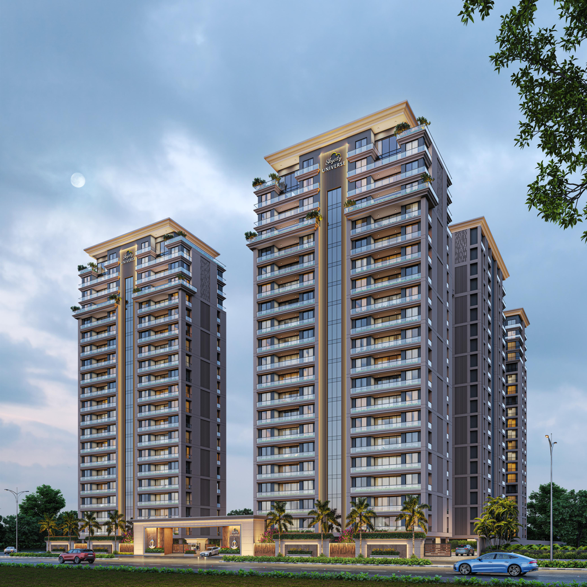 3 BHK Apartment For Sale in Sky City Universe 