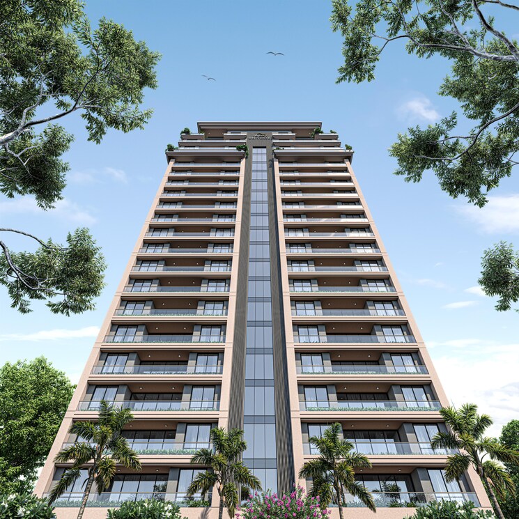 Exterior View, vip road vesu 3 Bedroom 2571 Sq.Ft. Apartment In Vip Road Vesu Surat 8099848