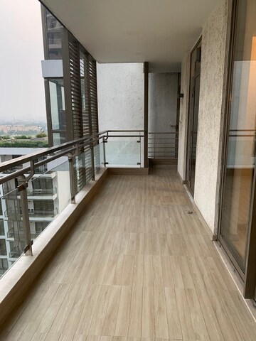 Balcony in 3 BHK Apartment at M3M Golf Estate, Sector 65 – for Rent