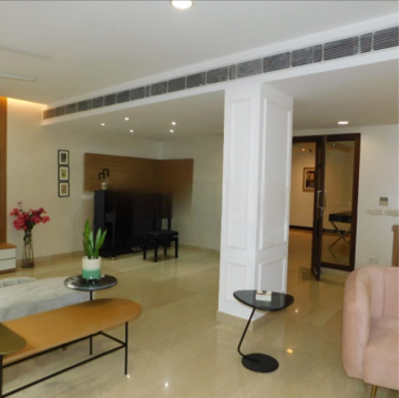 Living Room in 2 BHK Builder Floor at Greater Kailash ii – for Rent