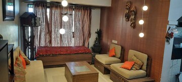 Living Room in 2 BHK Apartment at Swapnalok Towers, Malad East – for Rent