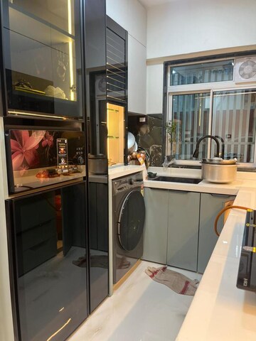 Master Bedroom in 1 BHK Apartment at Hiranandani Lavinia, Ghodbunder Road – for Rent