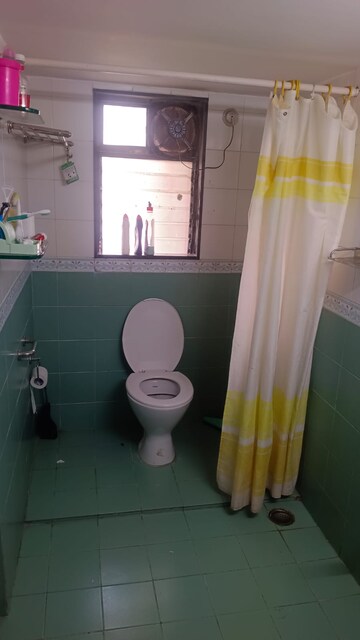 Bathroom in 2 BHK Apartment at Samartha Ashish CHS, Andheri West – for Rent