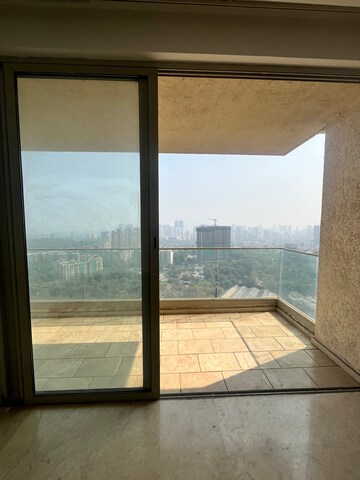 Balcony in 3 BHK Apartment at One Hiranandani Park, Brahmand – for Rent
