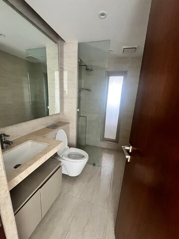 Bathroom in 3 BHK Apartment at One Hiranandani Park, Brahmand – for Rent