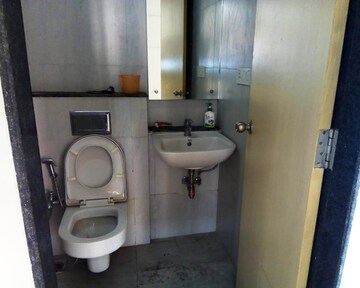 Bathroom in 2.5 BHK Apartment at Godrej Central, Chembur – for Rent