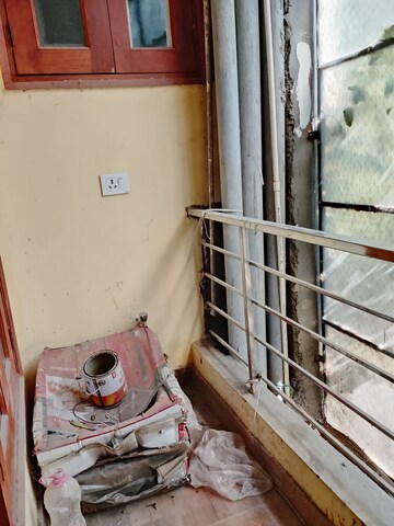 Balcony in 1 BHK Builder Floor at Freedom Fighters Enclave – for Rent