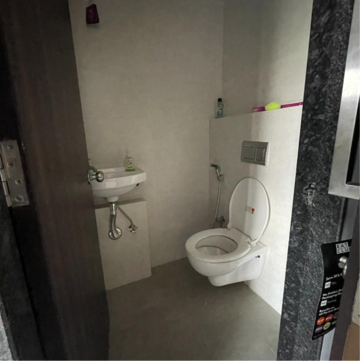 Bathroom in 1 BHK Apartment at Lodha Crown Quality Homes, Saket Complex – for Rent