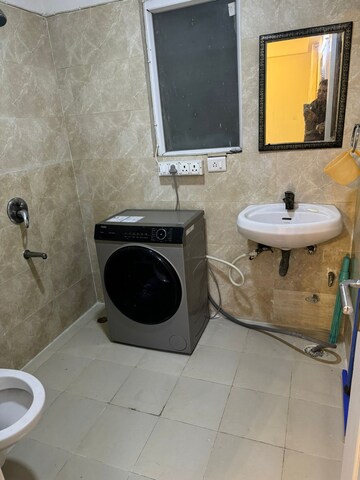Bathroom in 3 BHK Apartment at Great Value Sharanam, Sector 107 – for Rent