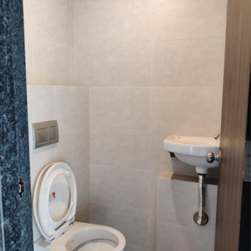 Bathroom in 1 BHK Apartment at Lodha Crown Quality Homes, Saket Complex – for Rent