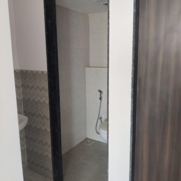 Bathroom in 1 BHK Apartment at Lodha Crown Quality Homes, Saket Complex – for Rent