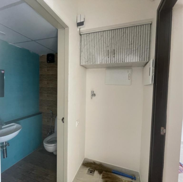 Bathroom in 1 BHK Apartment at Lodha Quality Home Tower 5, Saket Complex – for Rent