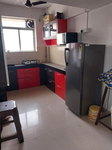 Kitchen in 2 BHK Apartment at Valley Towers Annex, Manpada – for Rent