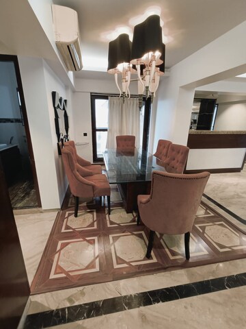 Living Room in 4 BHK Apartment at Basant Garden – for Rent