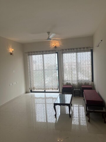Living Room in 2 BHK Apartment at Kumar Palmspring Towers, Undri – for Rent