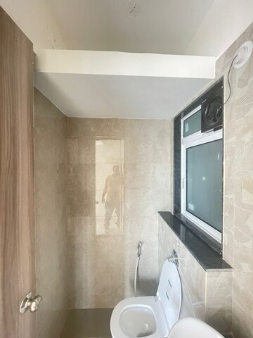 Bathroom in 1 BHK Apartment at Ashar Axis, Subhash Nagar – for Rent