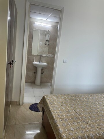 Bathroom in 2 BHK Apartment at Galaxy Royale, Gaur City 2  – for Rent