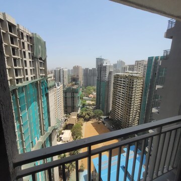 Balcony in 2 BHK Apartment at Ashar Metro Towers, Shastri Nagar – for Rent
