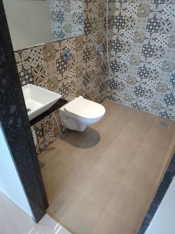 Bathroom in 1 BHK Apartment at Ornate Heights, Vasai East – for Sale