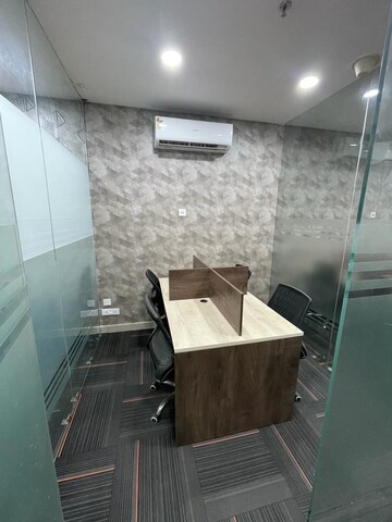 Bathroom in  Office Space at Bharti Astra Towers, New Town – for Rent