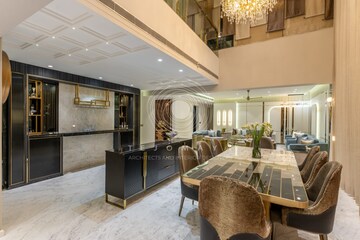 Living Room in 3.5 BHK Penthouse at Marvel Sangria, Mohammadwadi – for Rent