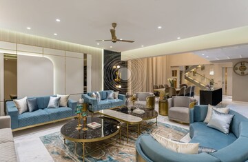 Living Room in 3.5 BHK Penthouse at Marvel Sangria, Mohammadwadi – for Rent
