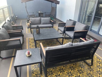 Living Room in 3.5 BHK Penthouse at Marvel Sangria, Mohammadwadi – for Rent