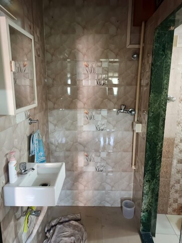 Bathroom in 1 BHK Apartment at Sethia Imperial Avenue, Malad East – for Rent