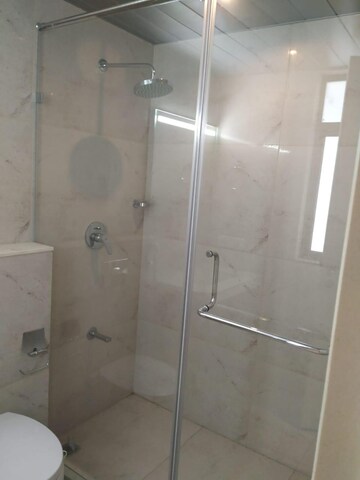 Bathroom in 4 BHK Apartment at Kasturi The Balmoral Towers, Balewadi – for Rent