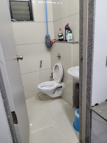 Bathroom in  Office Space at Sun Westbank, Navrangpura – for Rent