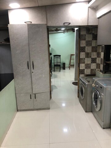 Kitchen in 1.5 BHK Apartment at Surya Enclave Co op hsg Society, Manpada – for Rent