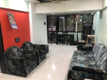 Living Room in 1.5 BHK Apartment at Surya Enclave Co op hsg Society, Manpada – for Rent
