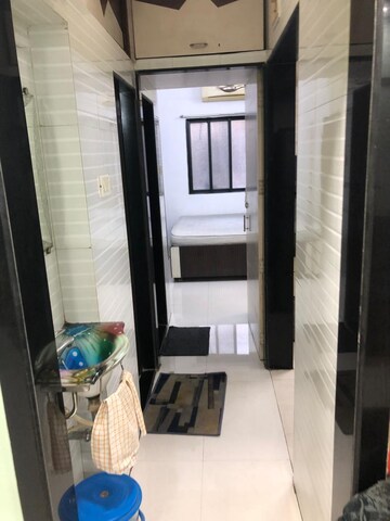 Bathroom in 1.5 BHK Apartment at Surya Enclave Co op hsg Society, Manpada – for Rent