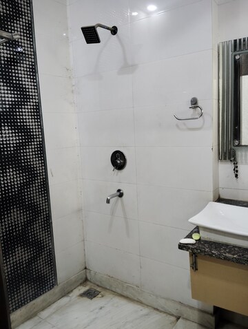 Bathroom in 2.5 BHK Apartment at Paschim Vihar – for Rent