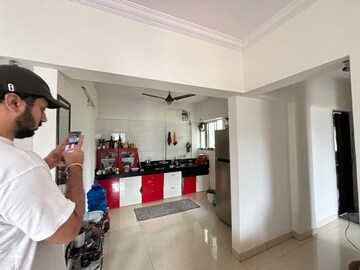 Master Bedroom in 2 BHK Apartment at Moraya Residency, Pashan – for Rent