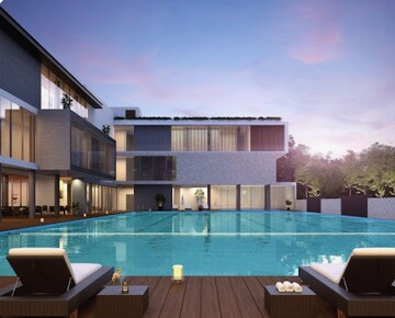 Swimming Pool in 2 BHK Apartment at Godrej Meridien, Sector 106 – for Rent