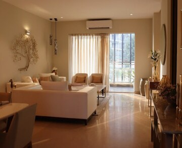 Living Room in 2 BHK Apartment at Godrej Meridien, Sector 106 – for Rent