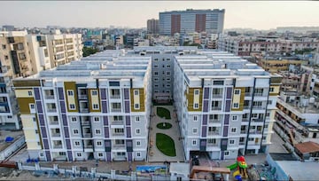 2 BHK Apartment For Resale in Endeco Lakeview Apartments Hafeezpet Hyderabad  8101184