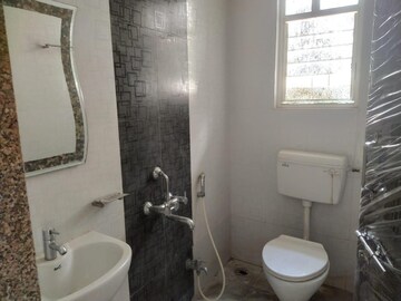 Bathroom in 2 BHK Apartment at Manav Perfect 10, Balewadi – for Rent