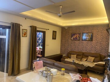 Living Room in 4 BHK Builder Floor at Sai Enclave Niti Khand, Niti Khand – for Sale