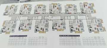 Floor Plan in 2 BHK Apartment at Bhanodaya Crystal, Kompally – for Sale