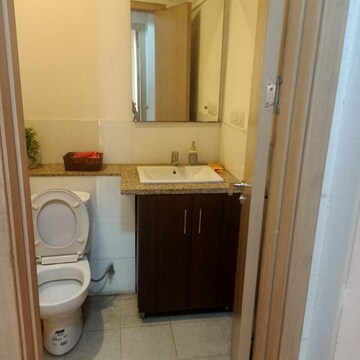 Bathroom in 3 BHK Apartment at DLF The Skycourt, Nawada Fatehpur – for Sale