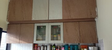 Kitchen in 1 BHK Apartment at Rajaram Sukur Enclave C Wing, Ghodbunder Road – for Sale