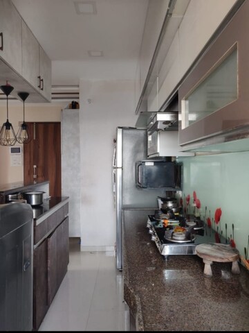 Kitchen in 2 BHK Apartment at Kanakia Rainforest, Andheri East – for Rent