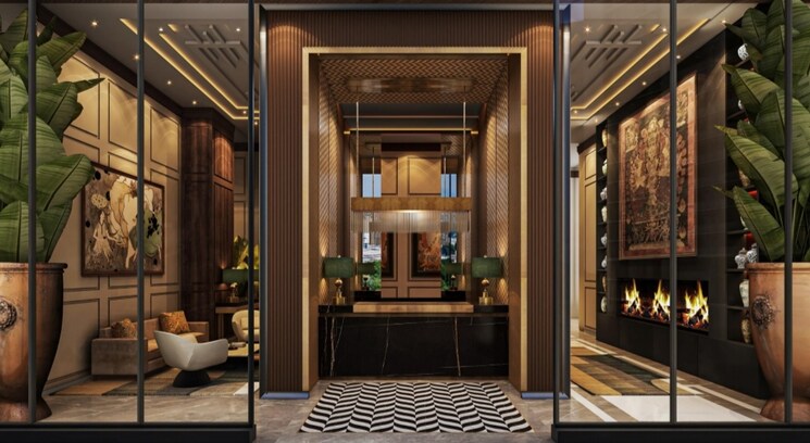 Living Room, rg-residency-ph-iii 3 Bedroom 2180 Sq.Ft. Apartment In Sector 120 Noida 8101332