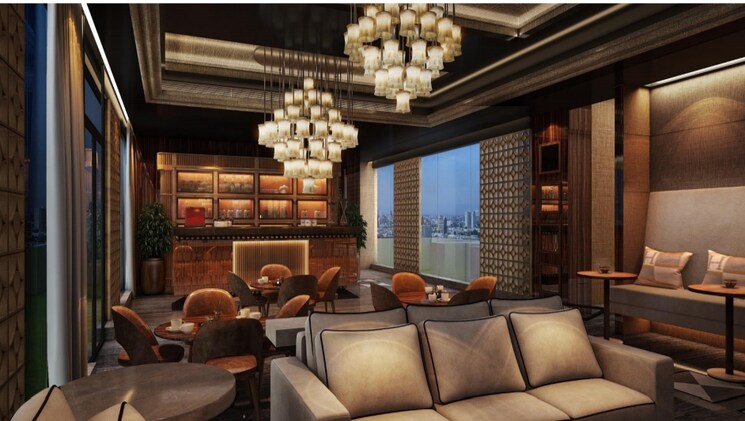 Living Room, rg-residency-ph-iii 3 Bedroom 2180 Sq.Ft. Apartment In Sector 120 Noida 8101332