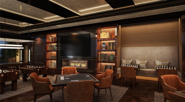 Living Room, rg-residency-ph-iii 3 Bedroom 2180 Sq.Ft. Apartment In Sector 120 Noida 8101332