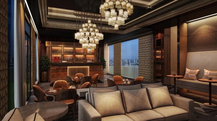 Living Room, rg-residency 3 Bedroom 1815 Sq.Ft. Apartment In Sector 120 Noida 8101348