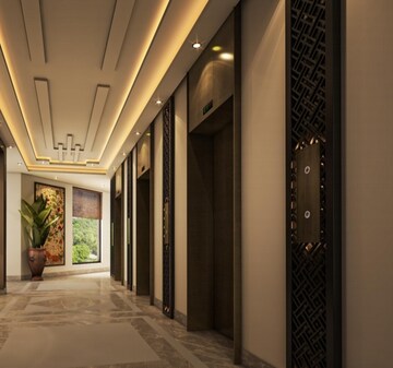 Building Lobby in 3 BHK Apartment at RG Residency, Sector 120 – for Sale