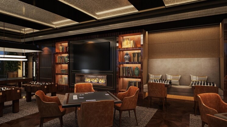 Living Room, rg-residency 3 Bedroom 1815 Sq.Ft. Apartment In Sector 120 Noida 8101348